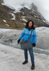 me on a glacier